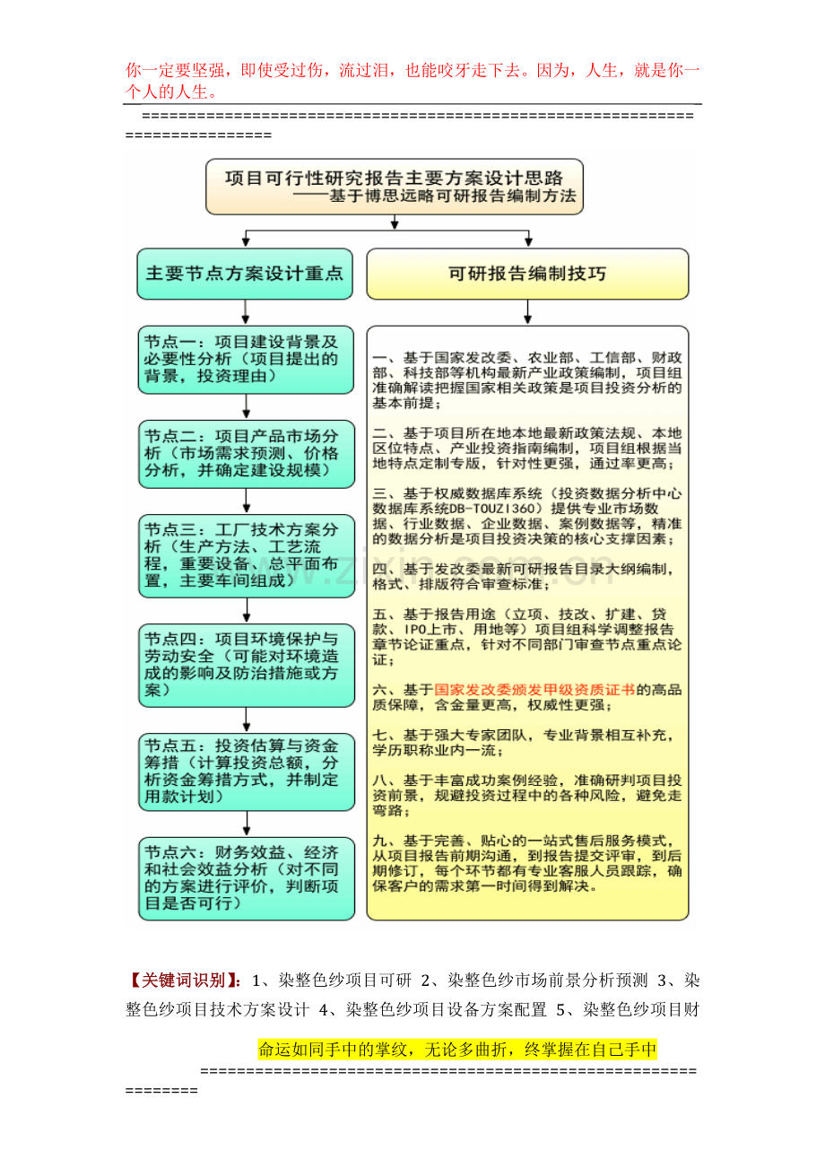 如何设计染整色纱项目可行性研究报告(技术工艺-设备选型-财务概算-厂区规划)标准方案.docx_第2页