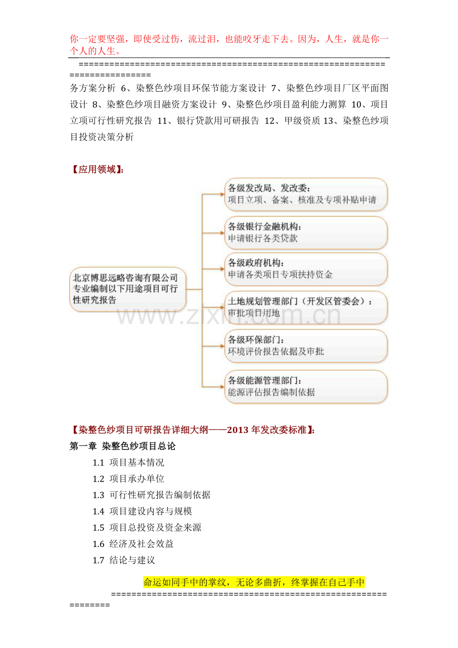 如何设计染整色纱项目可行性研究报告(技术工艺-设备选型-财务概算-厂区规划)标准方案.docx_第3页