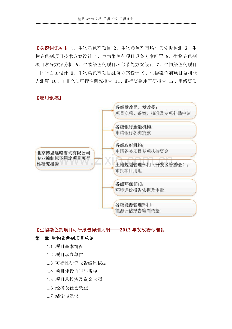 生物染色剂项目可行性研究报告(技术工艺-设备选型-财务方案-厂区规划)方案设计.docx_第2页