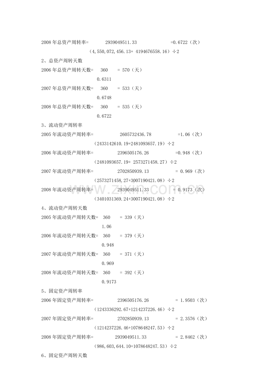 资产运用效率分析(同仁堂).doc_第3页