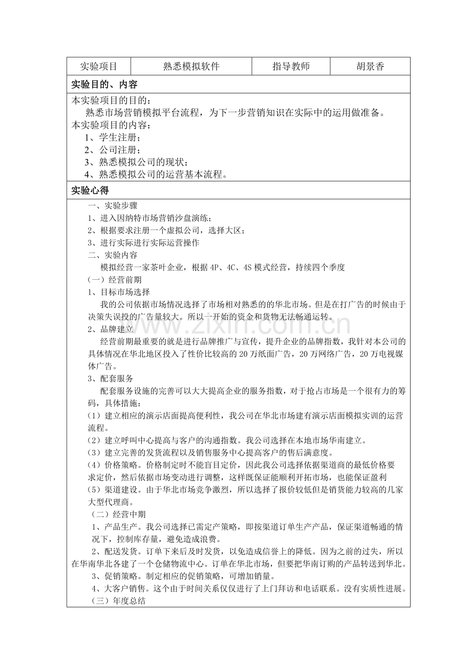 沙盘模拟实验实验流程(双打).doc_第2页