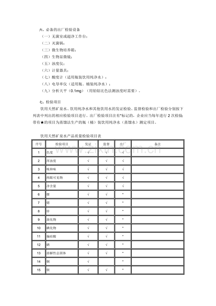 0601饮料产品生产许可证审查细则(2006版).doc_第3页