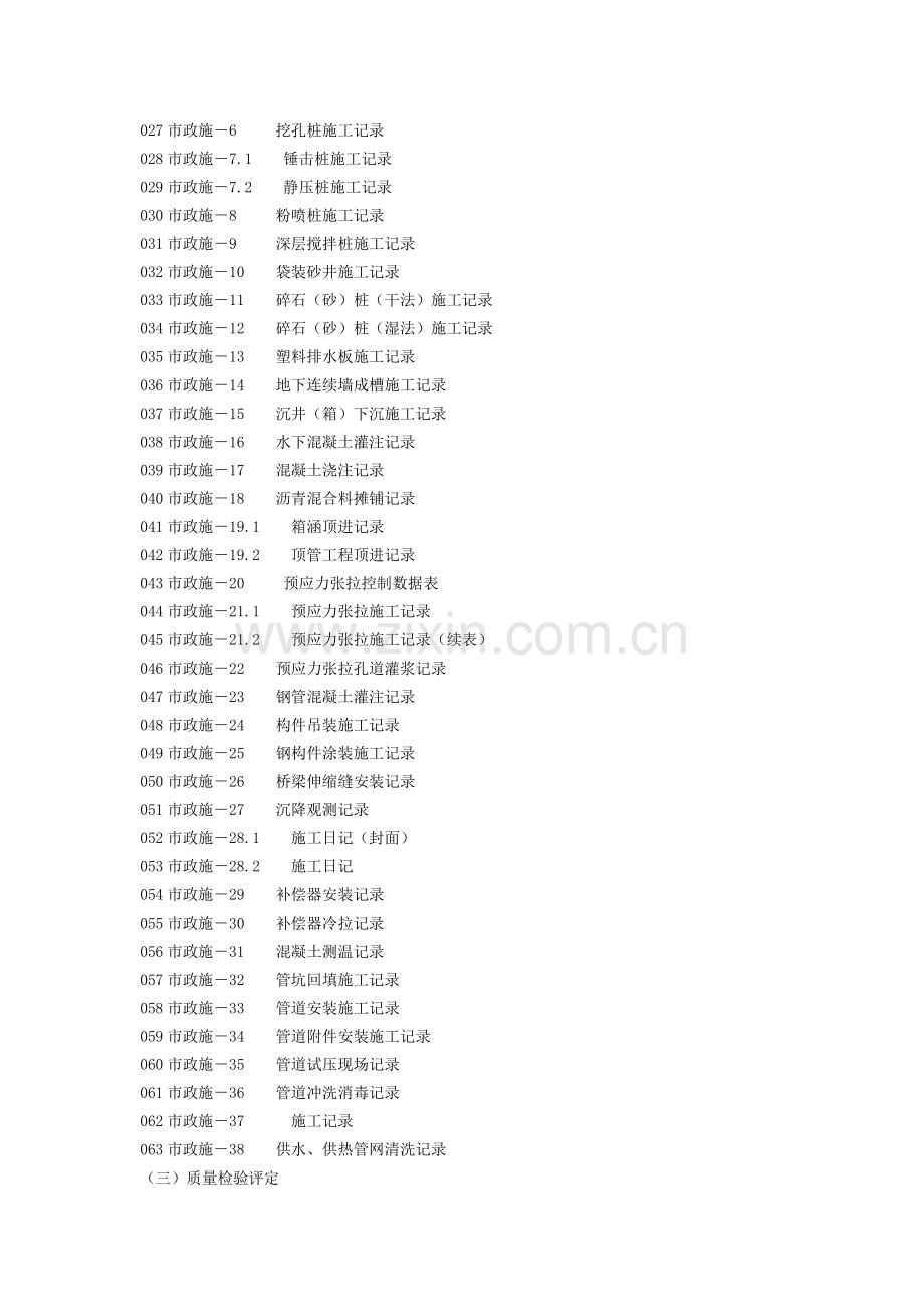 广东省市政工程资料统表目录.doc_第2页