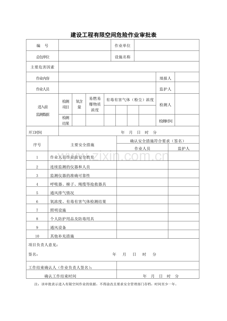 有限空间作业安全技术交底.doc_第3页