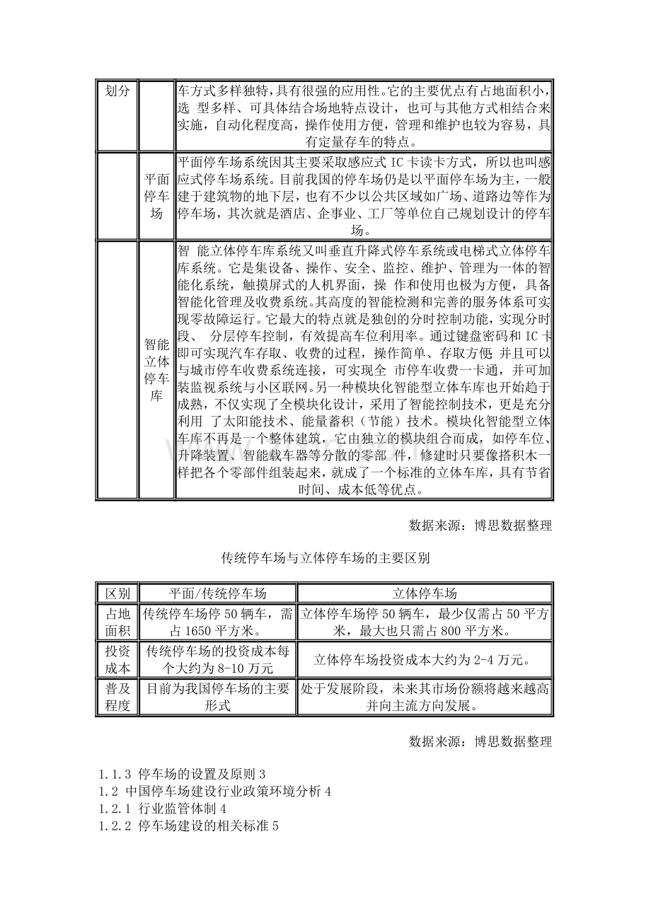 中国停车场建设行业现状分析及投资前景研究报告.doc_第3页