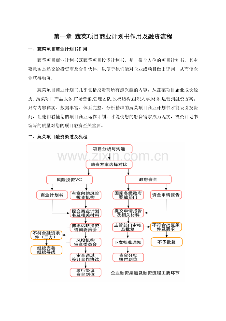 2013年优秀蔬菜项目商业计划书(可行性研究报告).doc_第3页