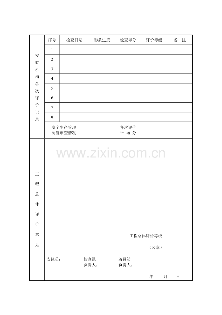 建设工程项目施工安全评价书.doc_第3页