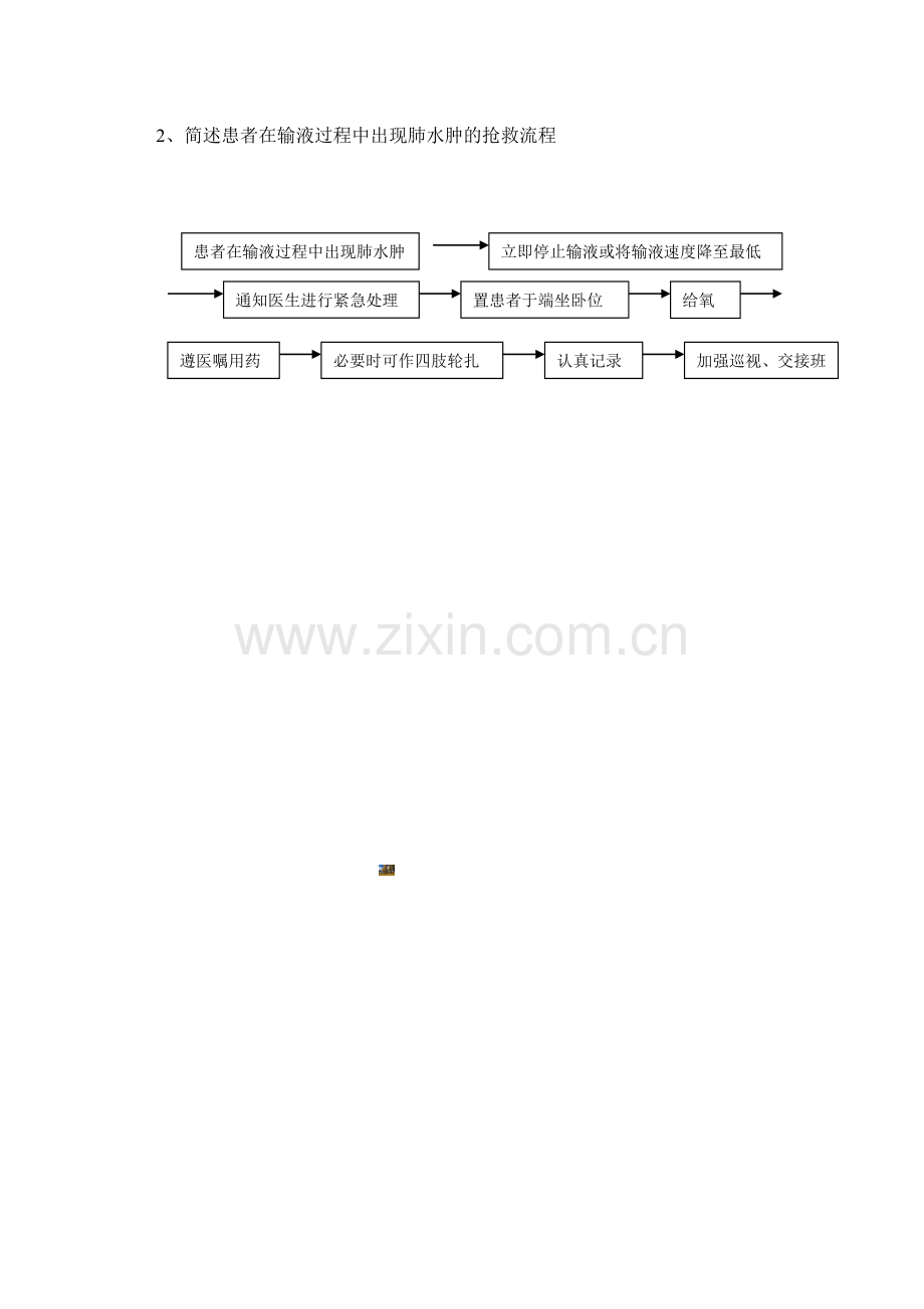 护理应急预案试题.doc_第3页