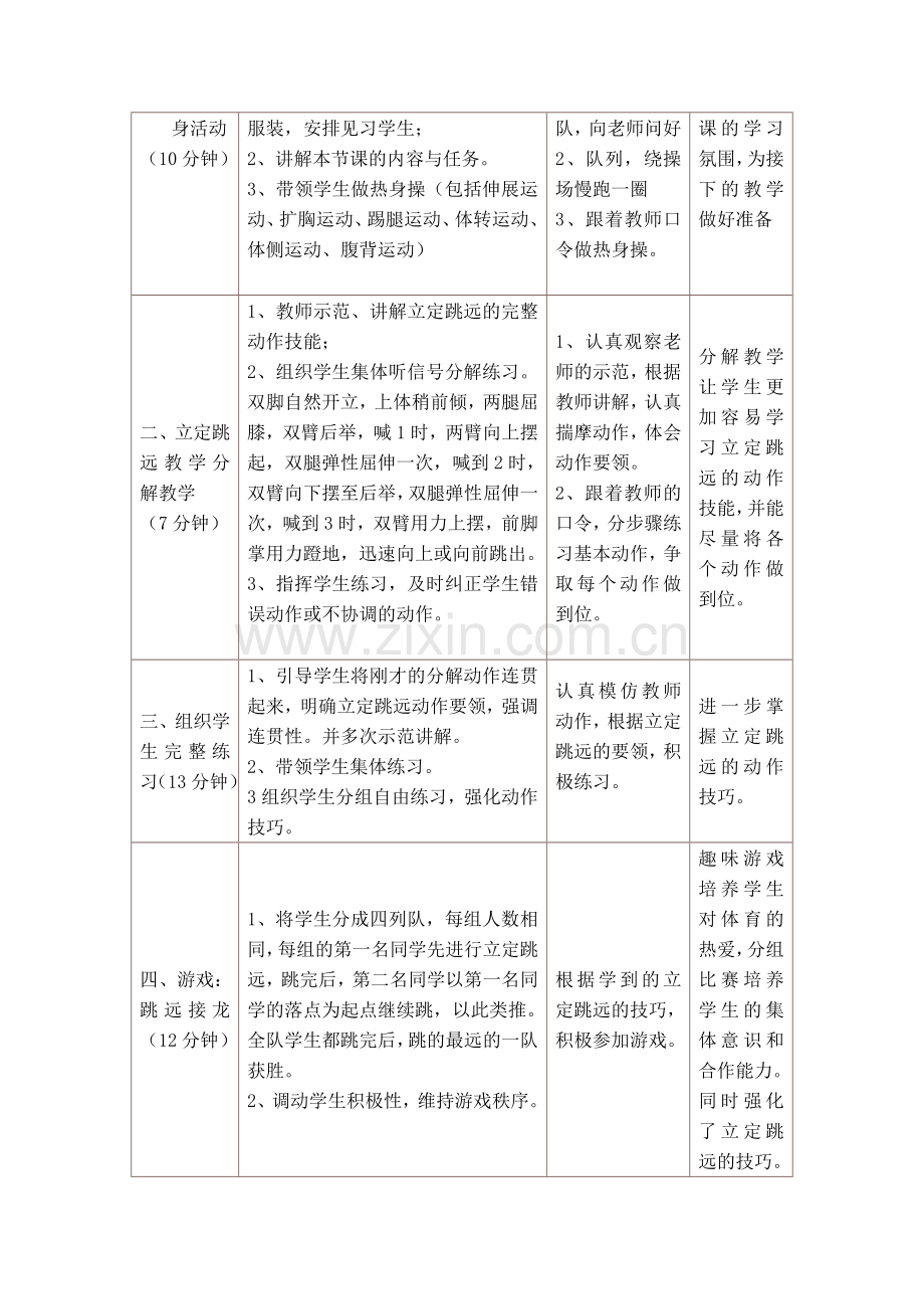 小学体育课教学设计与反思.doc_第2页