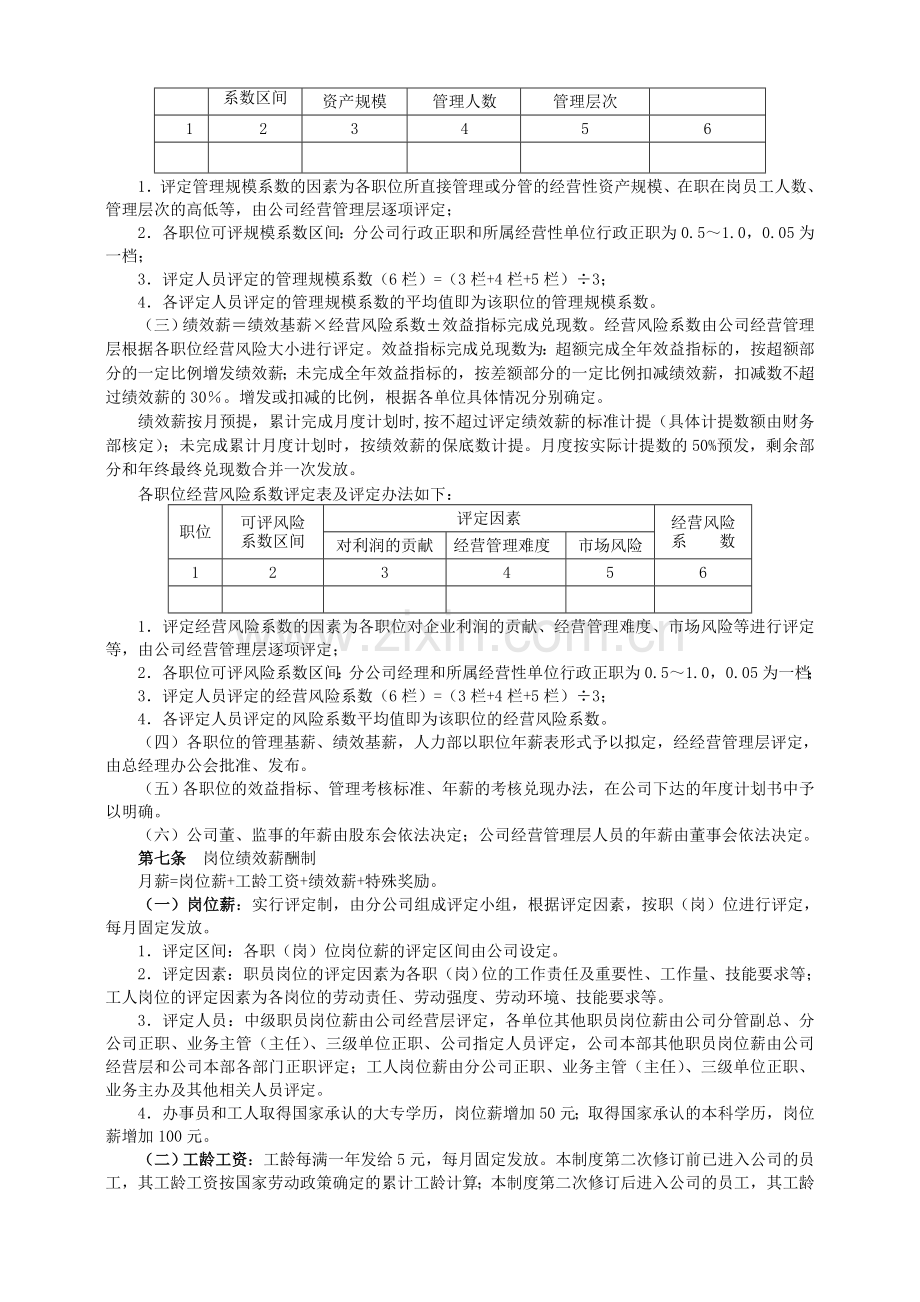 淮汽员工薪酬与绩效考核制度(2010.5.9修订).doc_第2页
