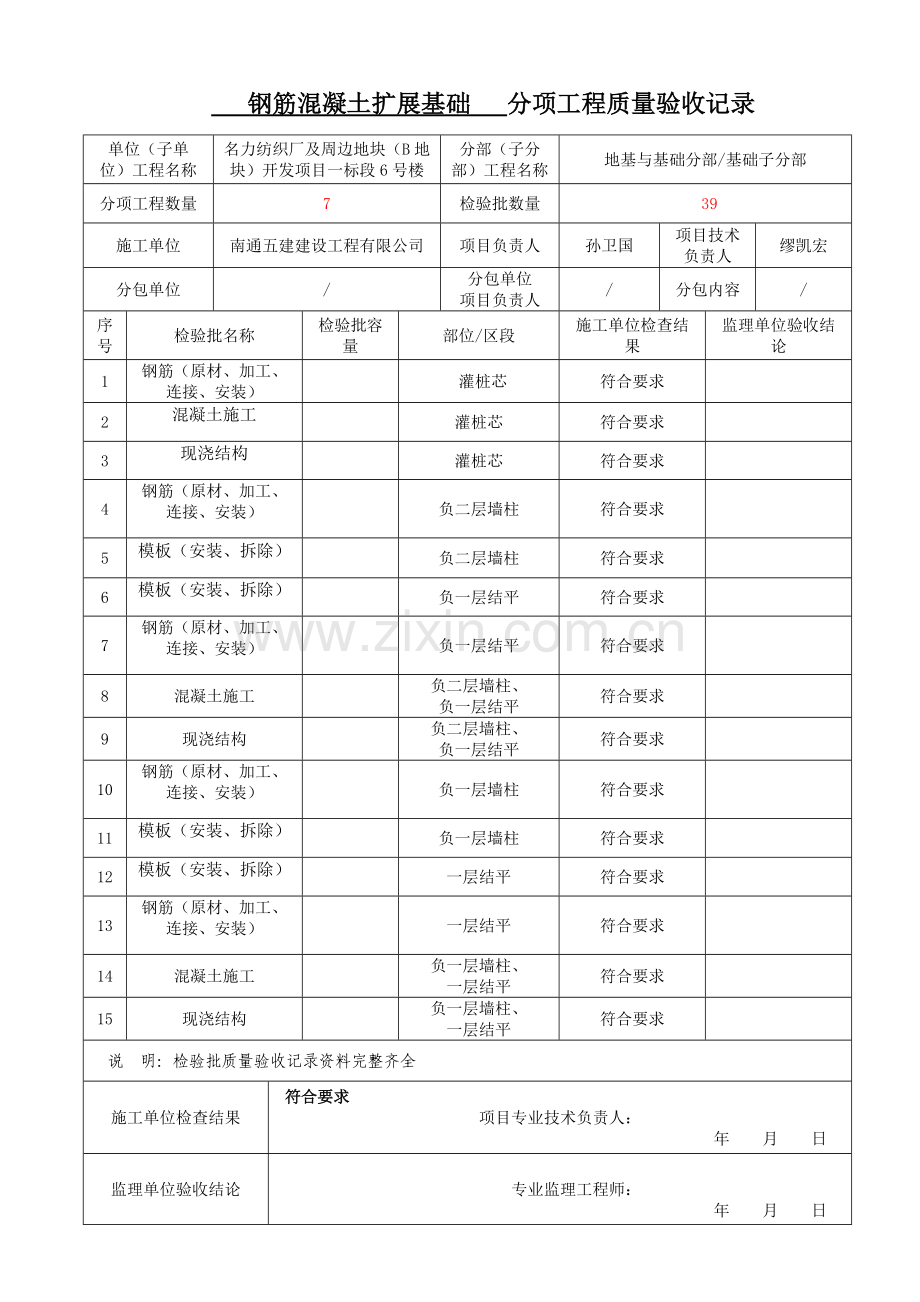 分项工程质量验收记录.doc_第2页