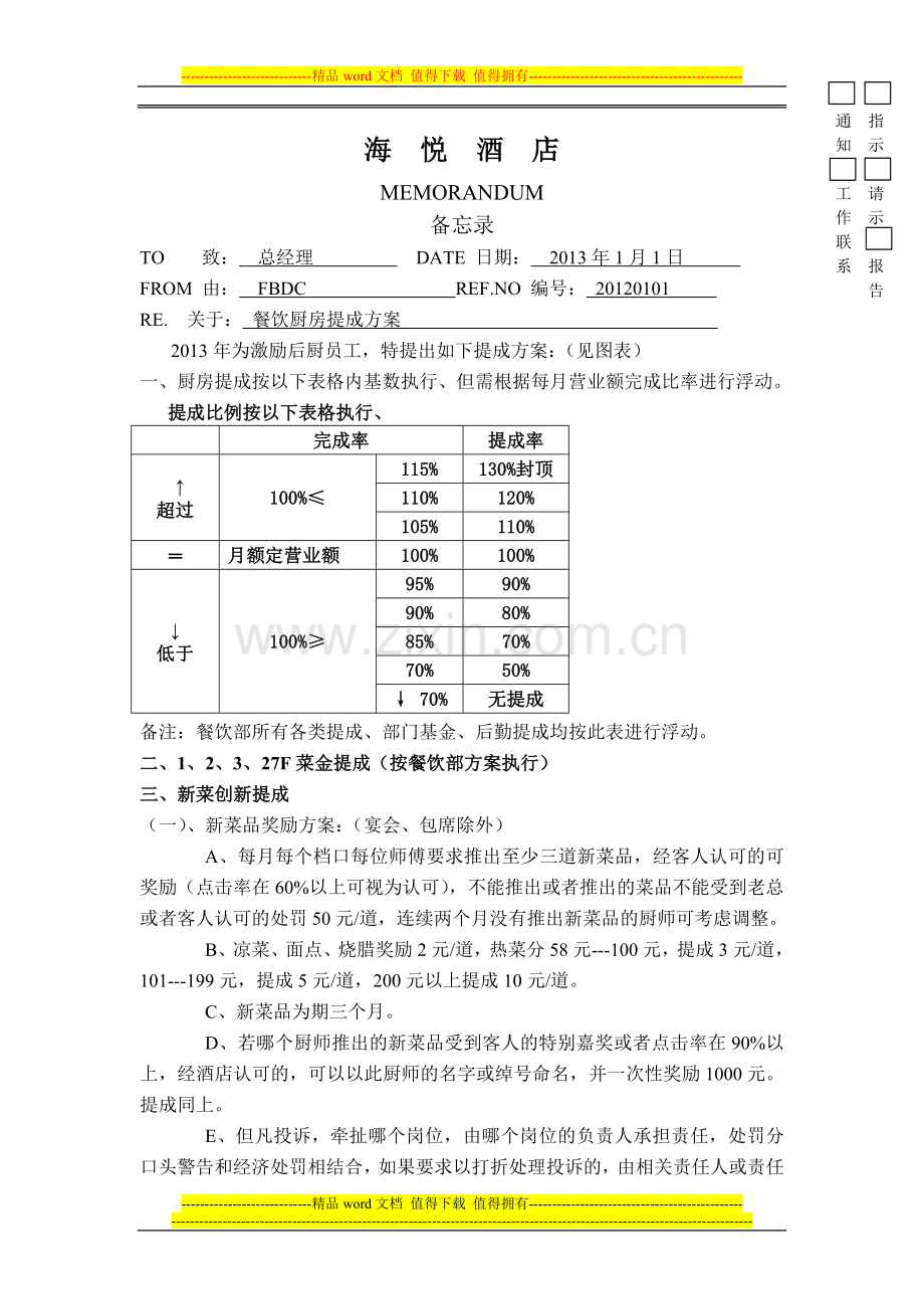 厨房提成方案.doc_第1页