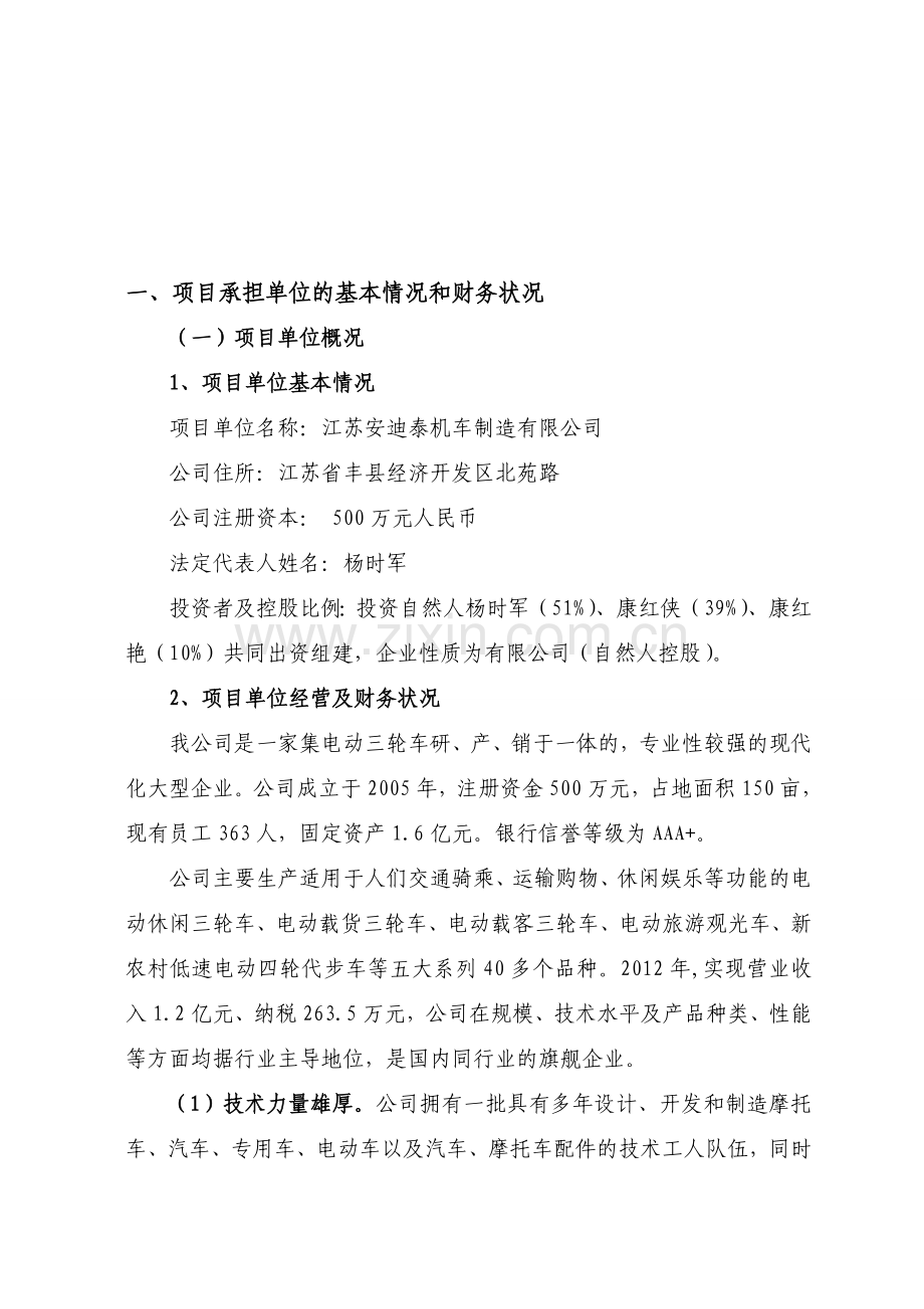 项目可行性分析报告1.doc_第1页