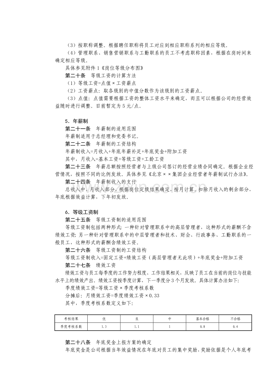 某房地产公司薪酬管理制度.doc_第3页