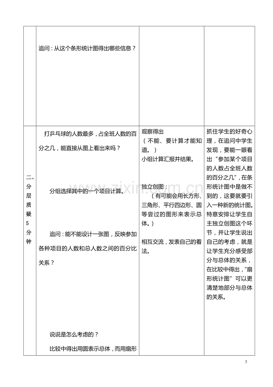 《扇形统计图》教学设计.doc_第3页