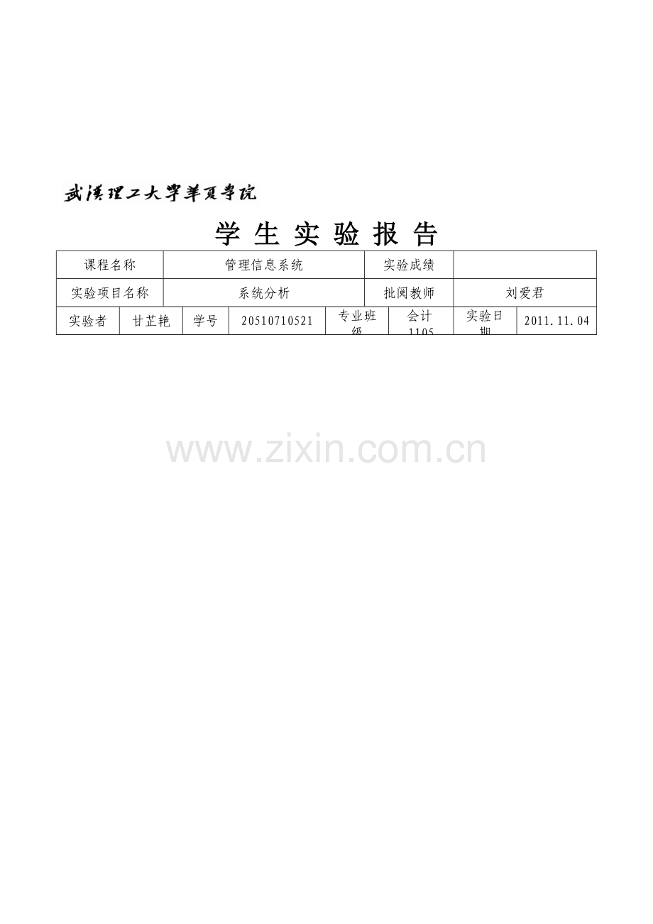 会计-系统分析.doc_第1页