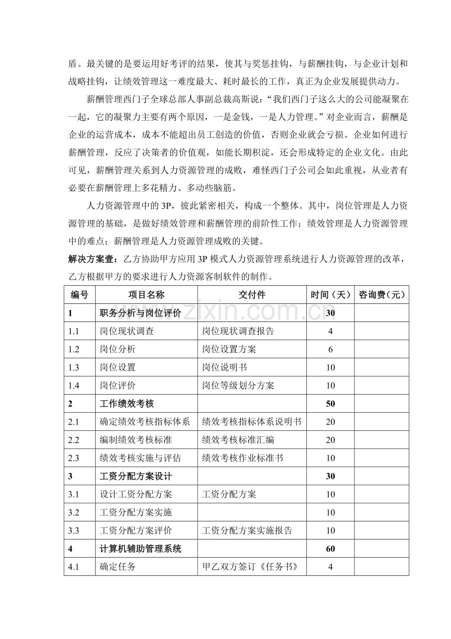 3P模式人力资源管理解决方案(合同).doc_第2页