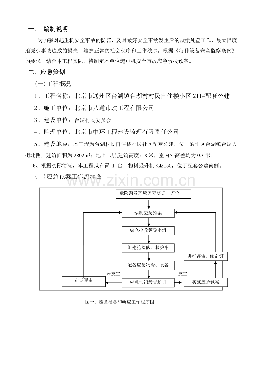 物料提升机生产安全事故应急预案.doc_第2页