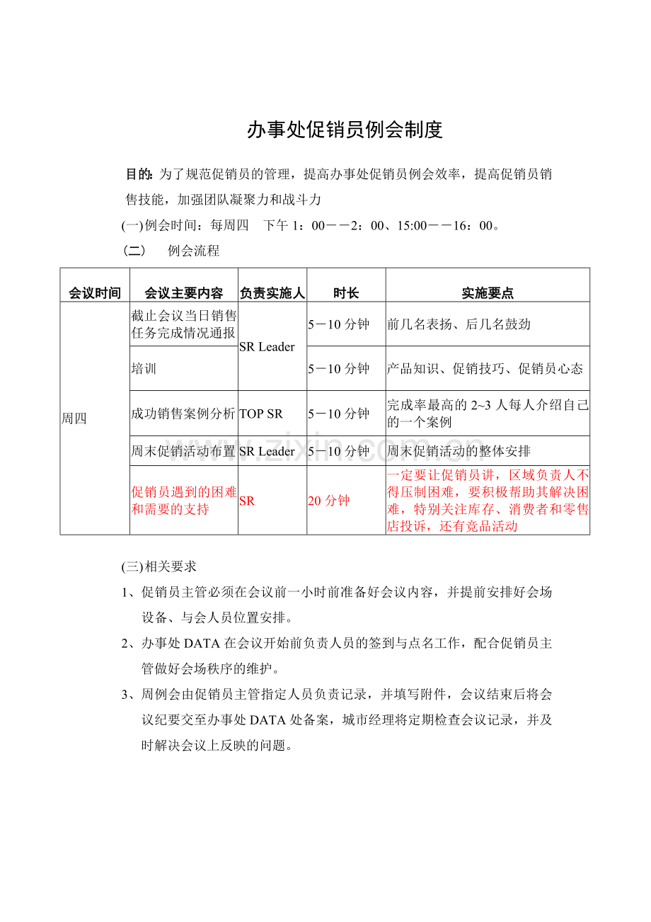 促销员例会制度.doc_第1页