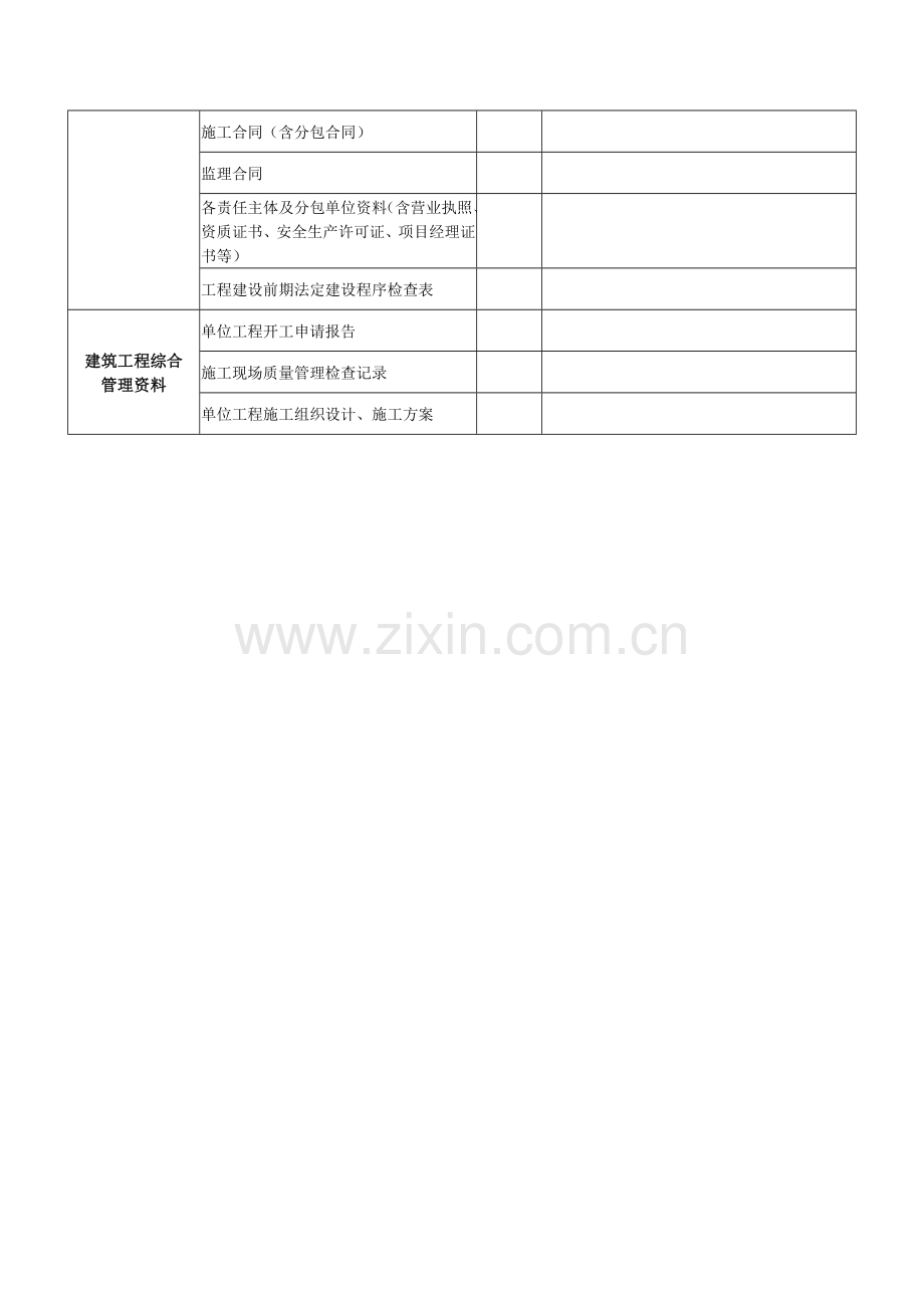 8.03地基与基础分部工程验收资料审查表.doc_第2页