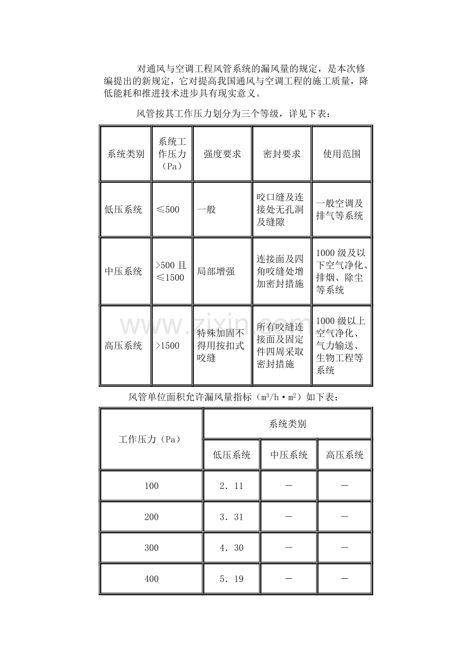 《通风与空调工程施工及验收规范》简介.doc_第3页