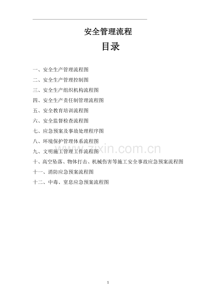 安全管理流程图(通用版).doc_第1页