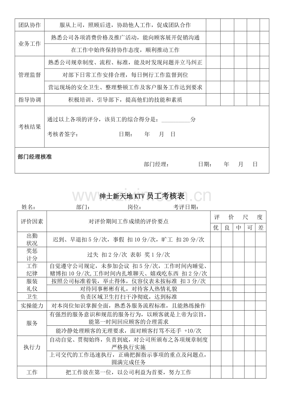 KTV员工绩效考核表.doc_第3页