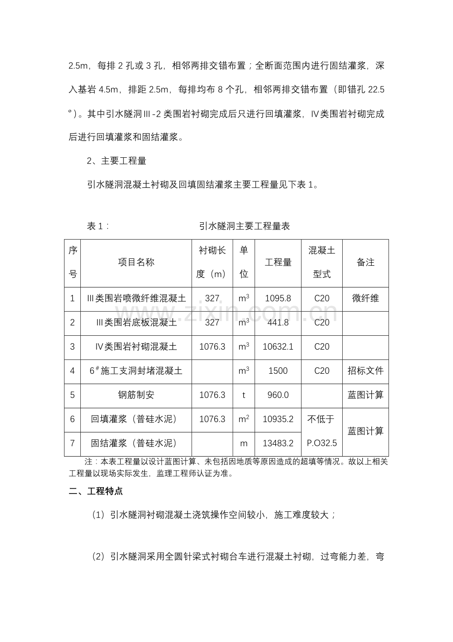 引水隧洞混凝土衬砌施工措施.doc_第2页