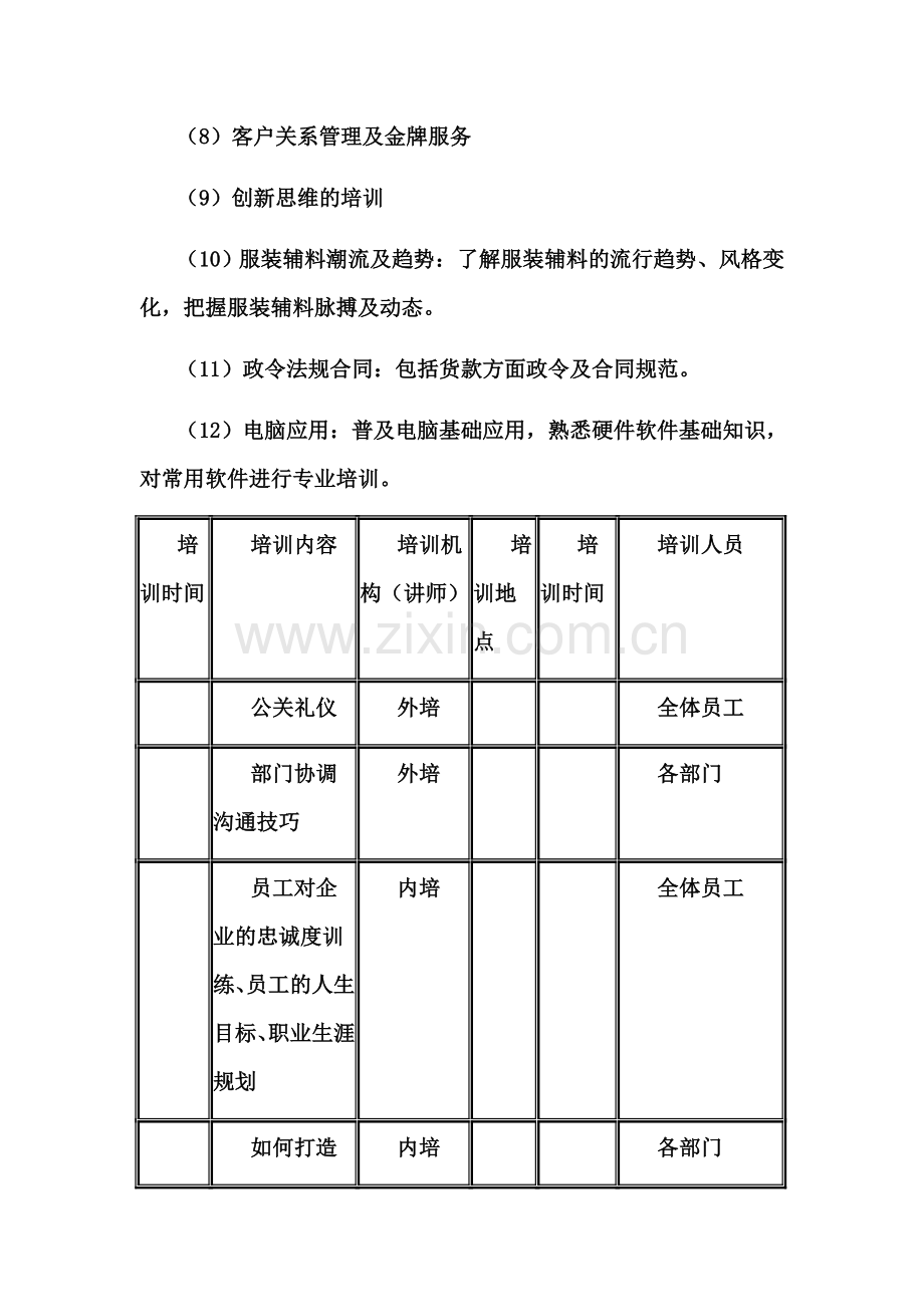 2012年度培训计划书.doc_第2页