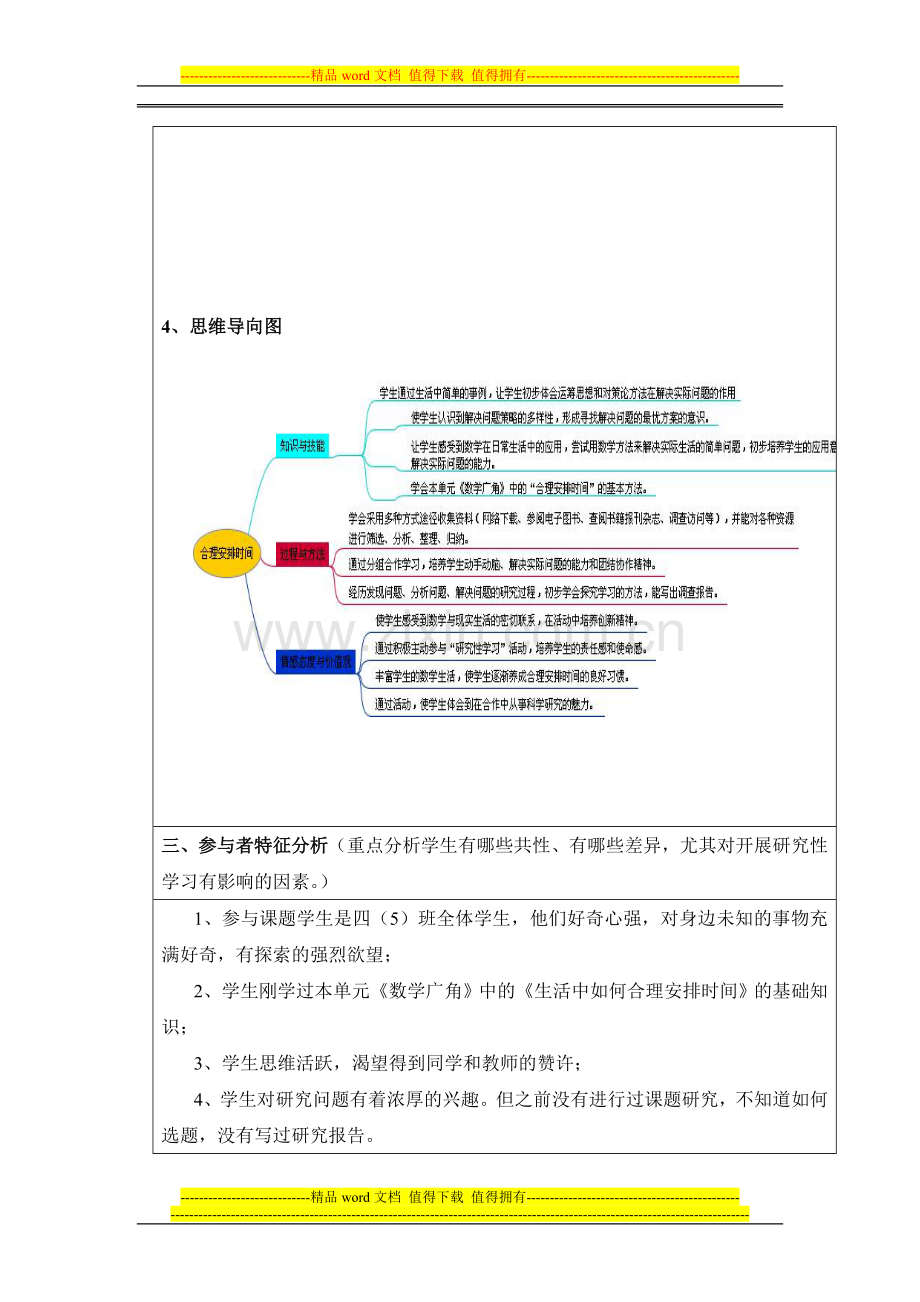 广东教育技术培训小学数学科研究性学习设计方案.doc_第3页