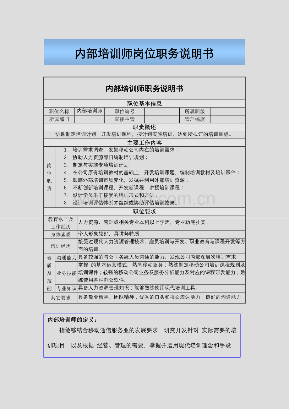 企业内部培训师体系构建与管理制度.doc_第3页