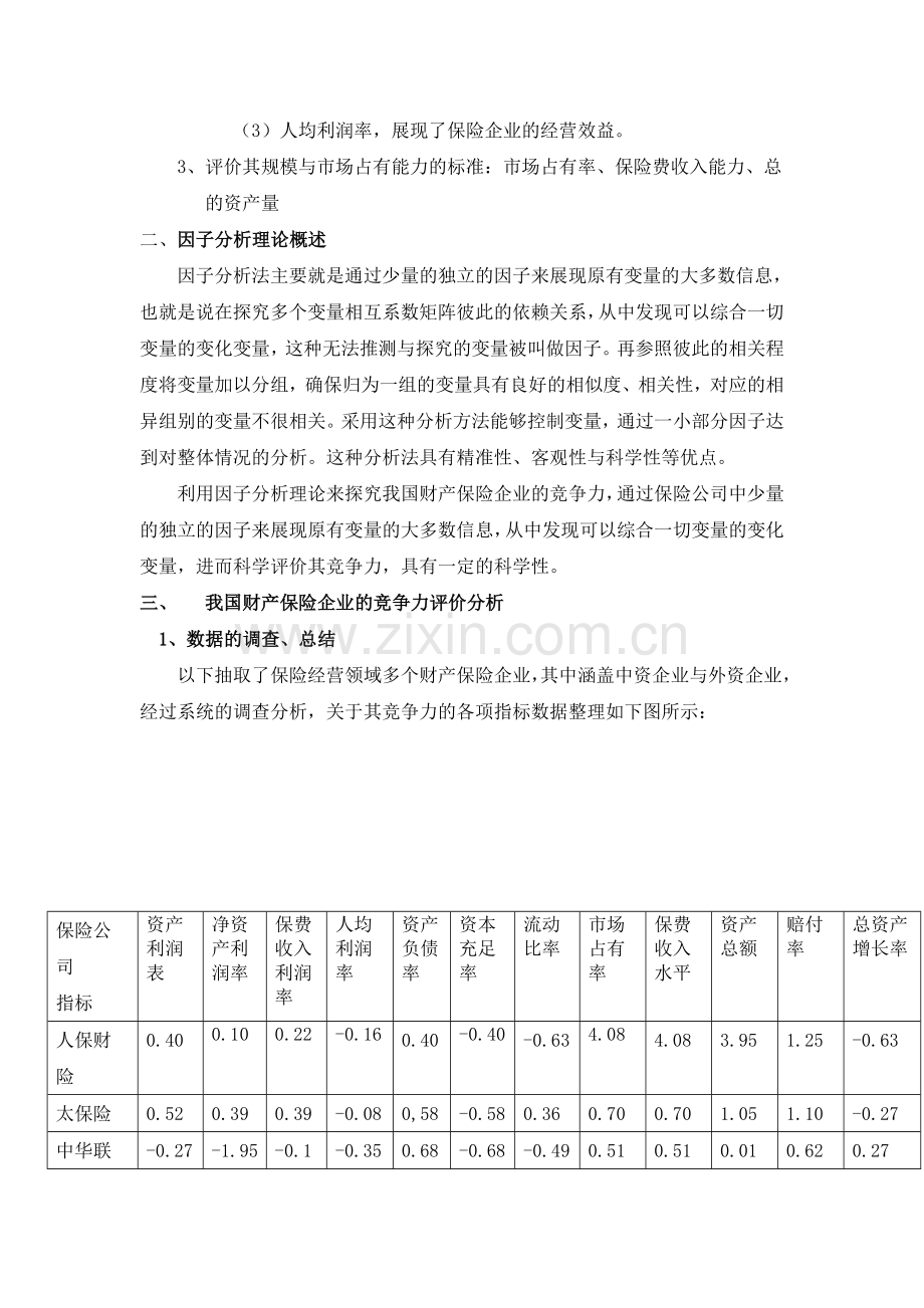 8.27我国财产险公司的竞争力问题评价分析.doc_第2页