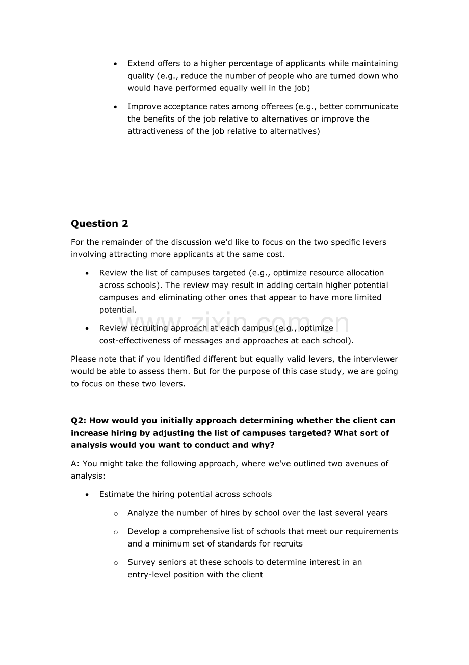 麦肯锡招聘面试案例分析样题和答案(英文).doc_第3页