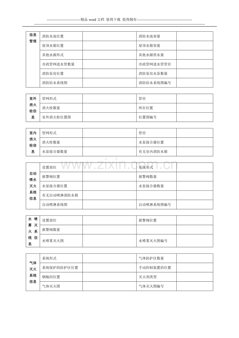 汕头市建筑消防设施远程监控系统用户消防安全管理信息表.doc_第3页