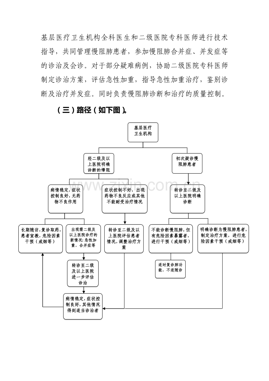 慢性阻塞性肺疾病分级诊疗服务技术方案慢性阻塞性肺疾病.doc_第3页