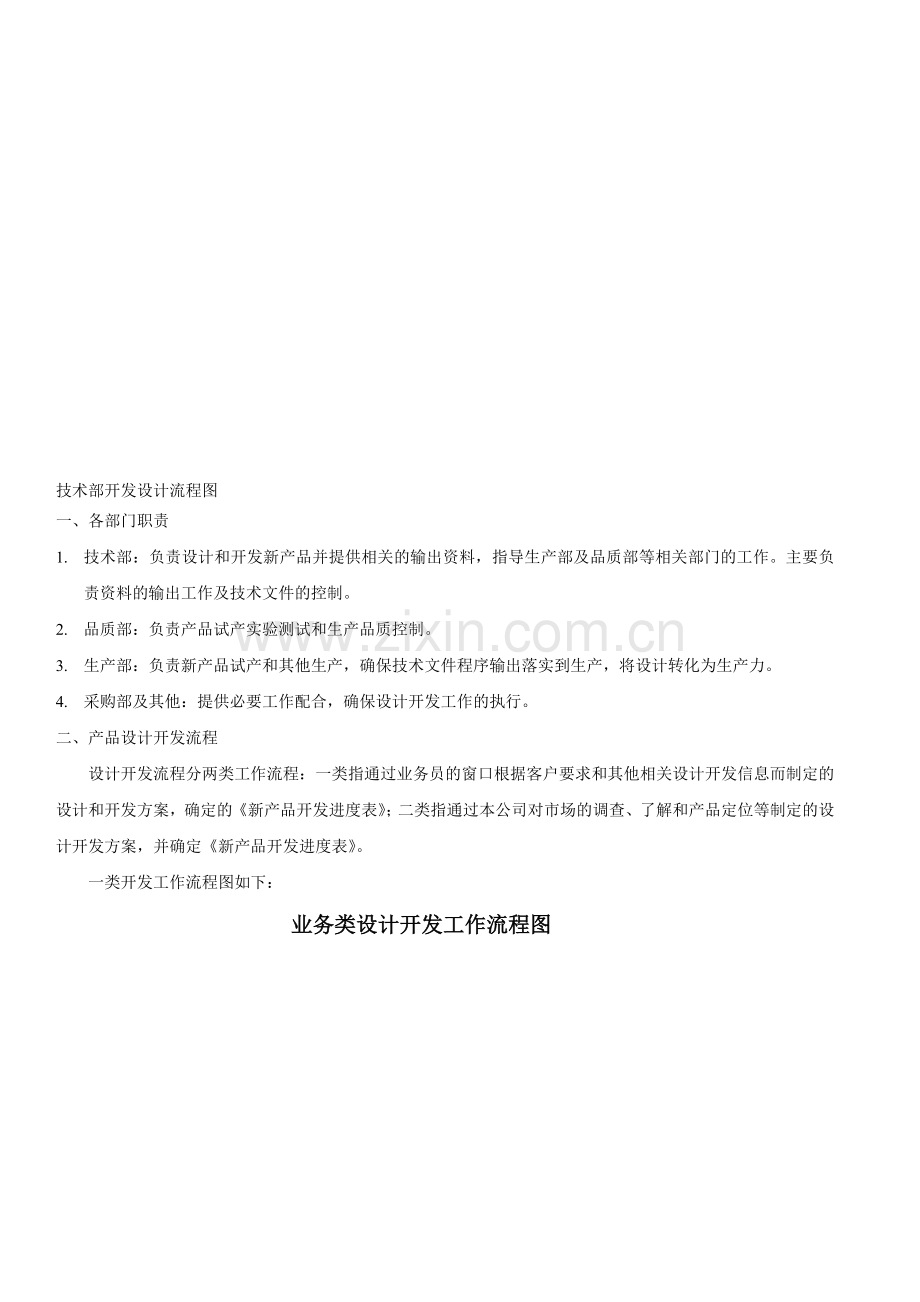 技术部开发设计流程图.doc_第1页