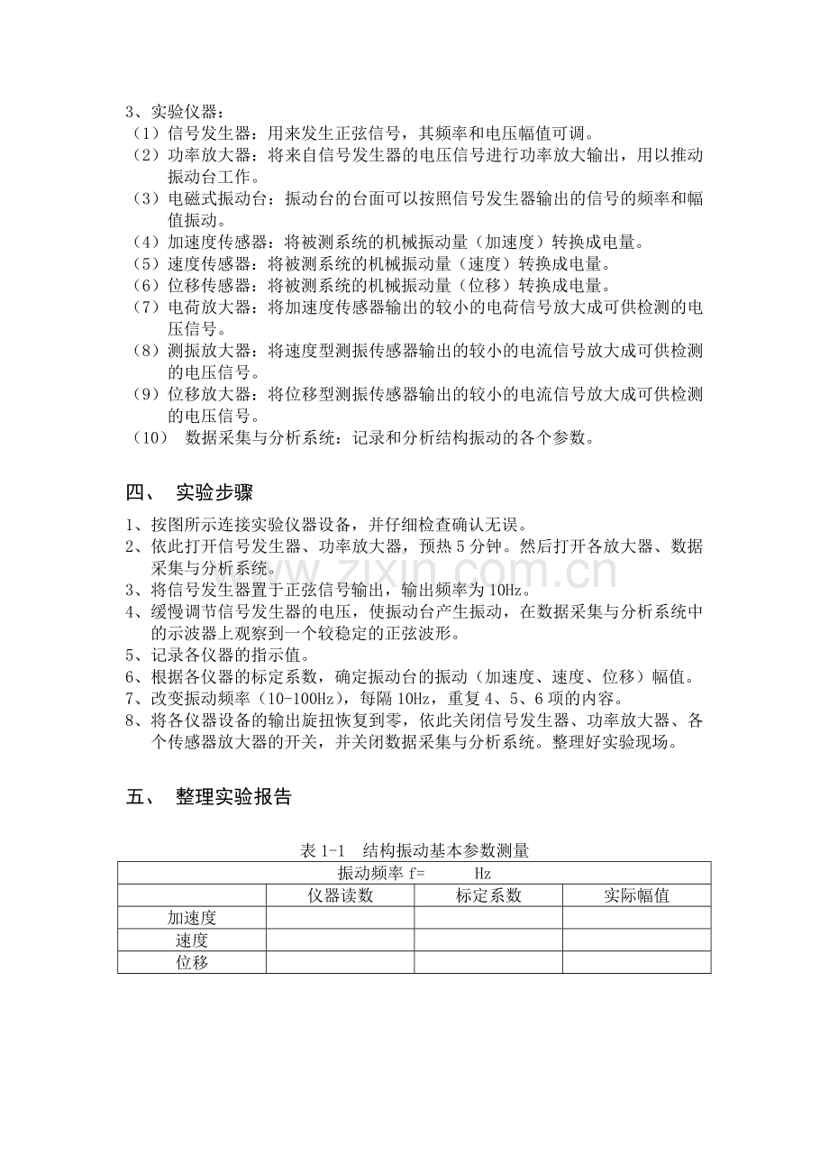 结构动力学实验分析.doc_第2页