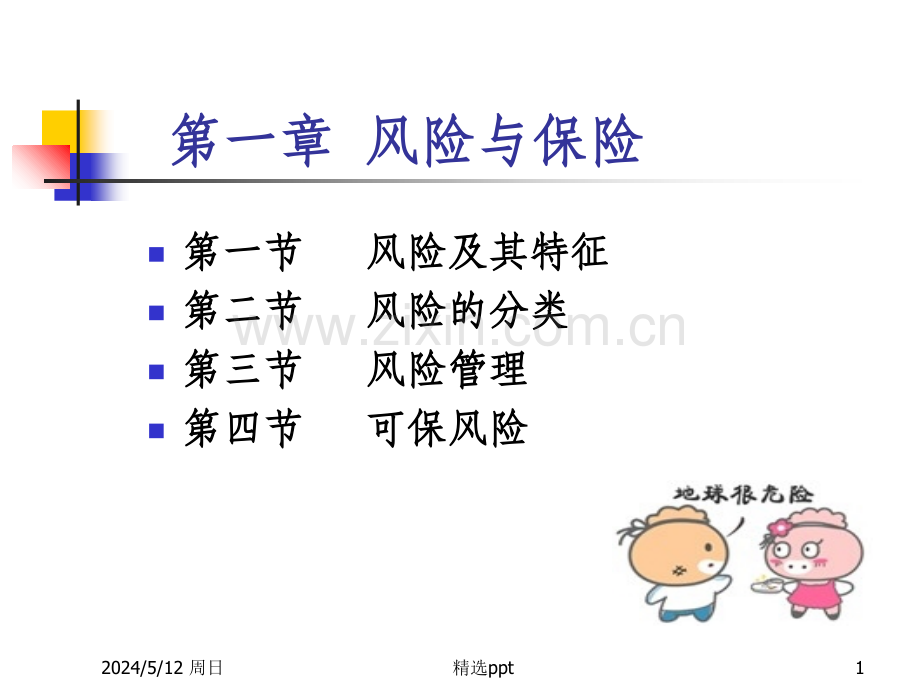 第一章风险与保险.ppt_第1页