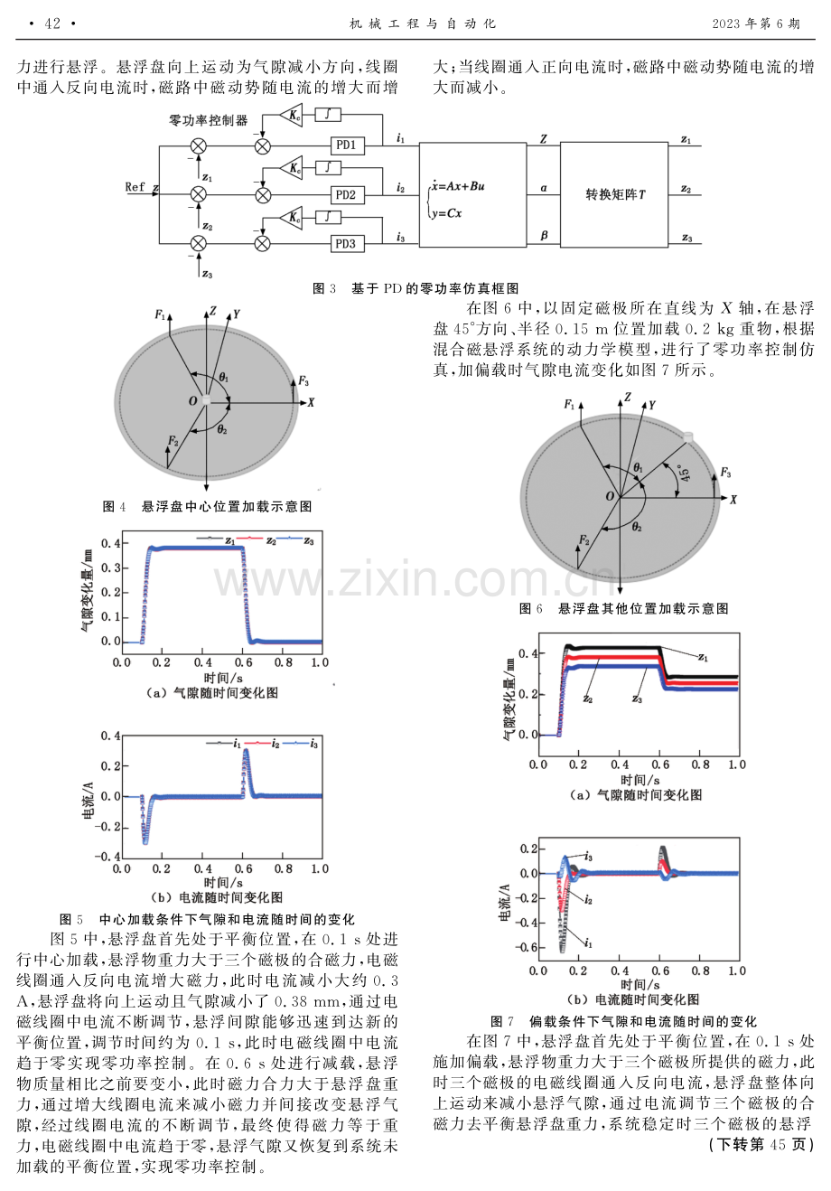 混合磁悬浮平台的零功率特性分析.pdf_第3页