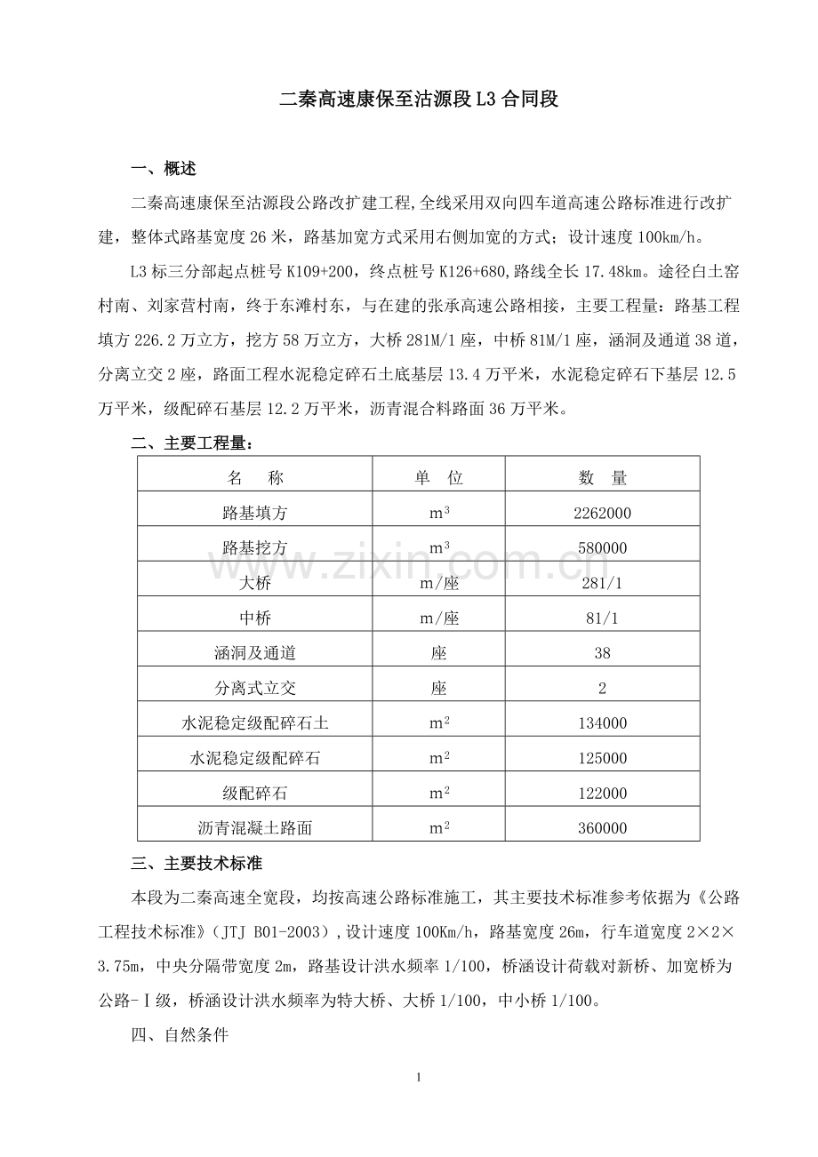 高速公路工程危险源针对性紧急预案.doc_第1页