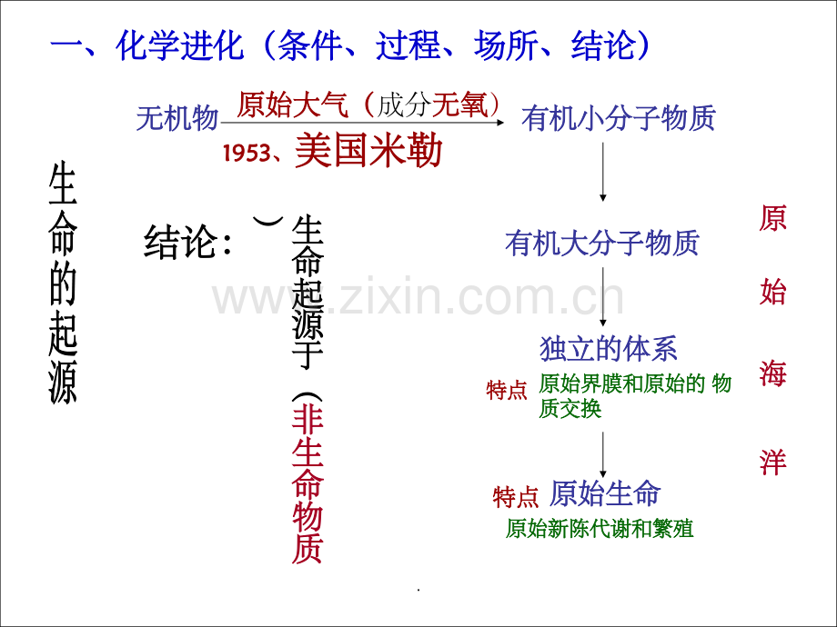 生命的起源进化复习.ppt_第2页