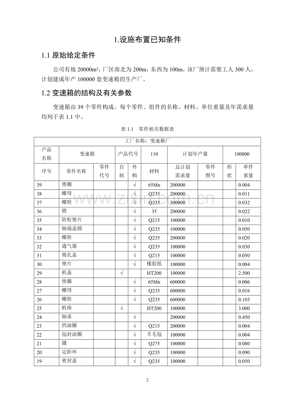 设施规划与物流分析课程设计说明书-毕业论文.doc_第3页