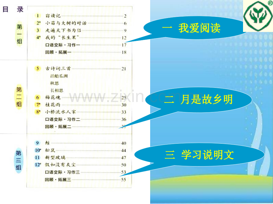 人教版语文五年级上册教材分析.ppt_第3页