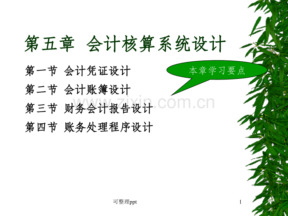 《会计核算系统设计》.ppt_第1页