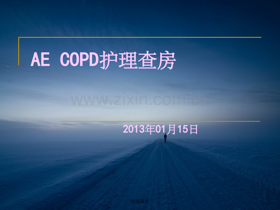 AE-COPD护理查房.ppt_第1页