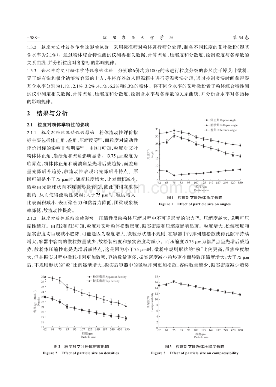 机械粉碎多尺度艾叶粉体学性质分析.pdf_第3页