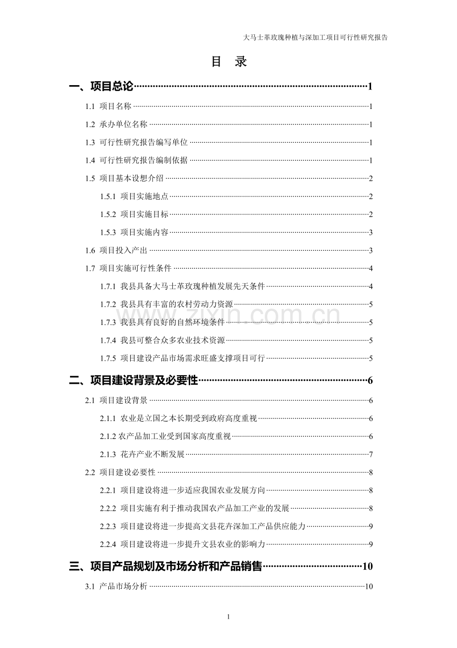 大马士革玫瑰种植与深加工项目可行性研究报告.doc_第2页