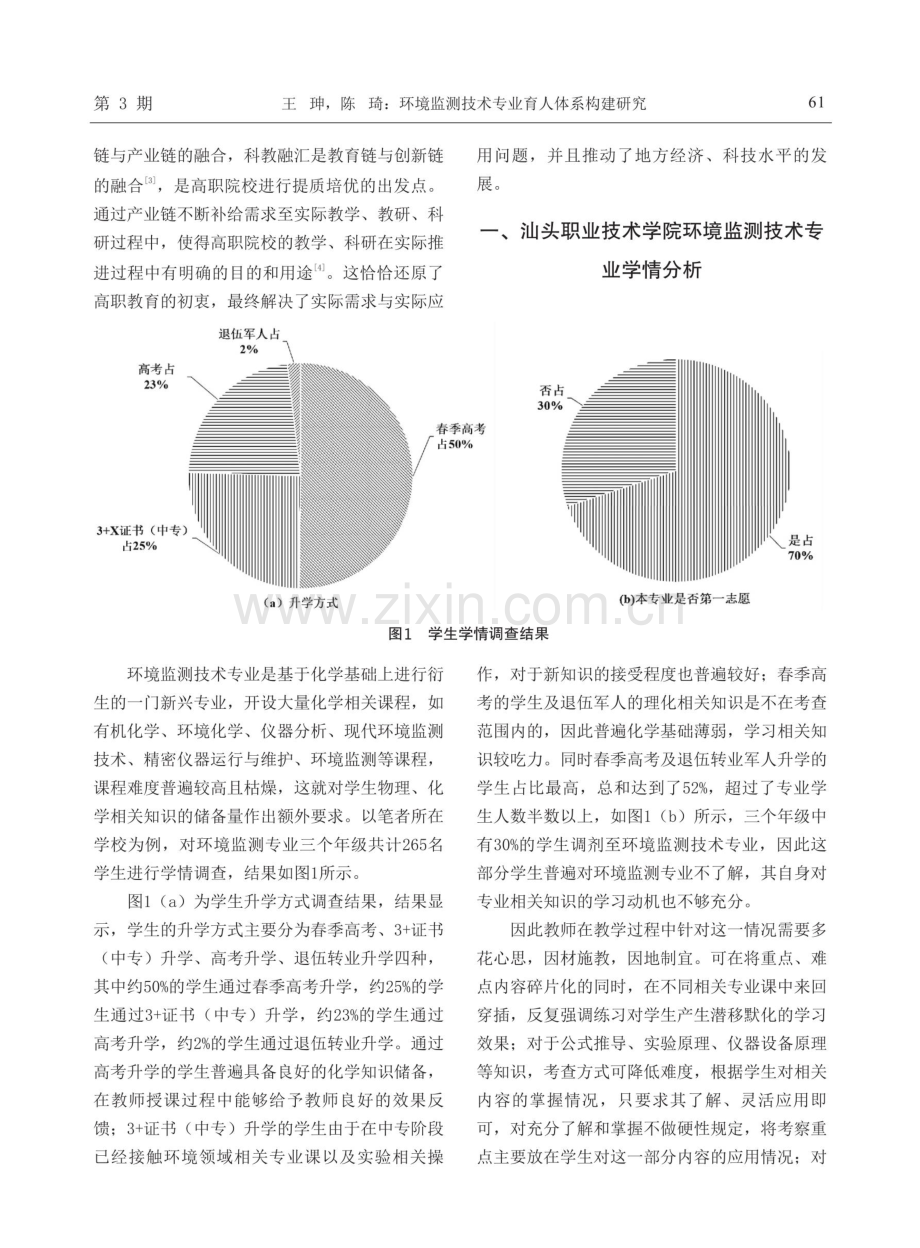 环境监测技术专业育人体系构建研究——以汕头职业技术学院为例.pdf_第2页