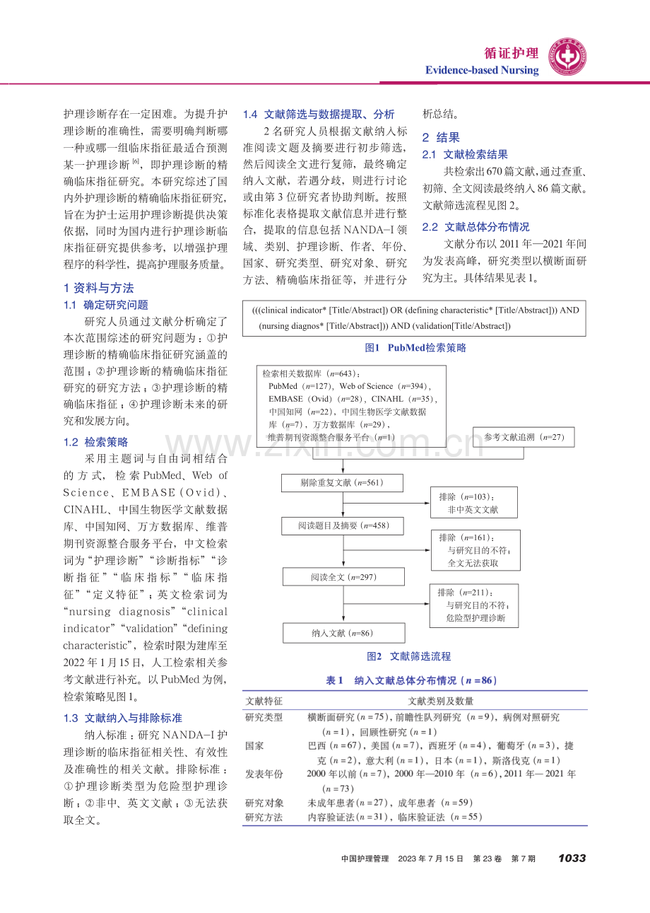 护理诊断精确临床指征研究的范围综述.pdf_第2页