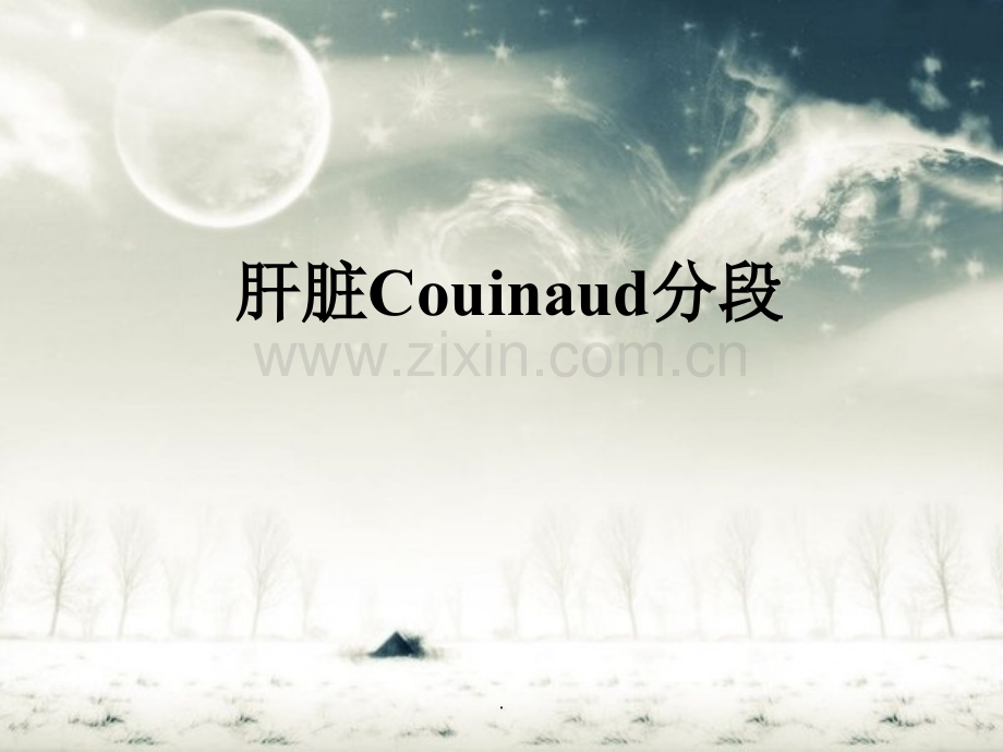 肝脏Couinaud(奎诺)分段.ppt_第1页